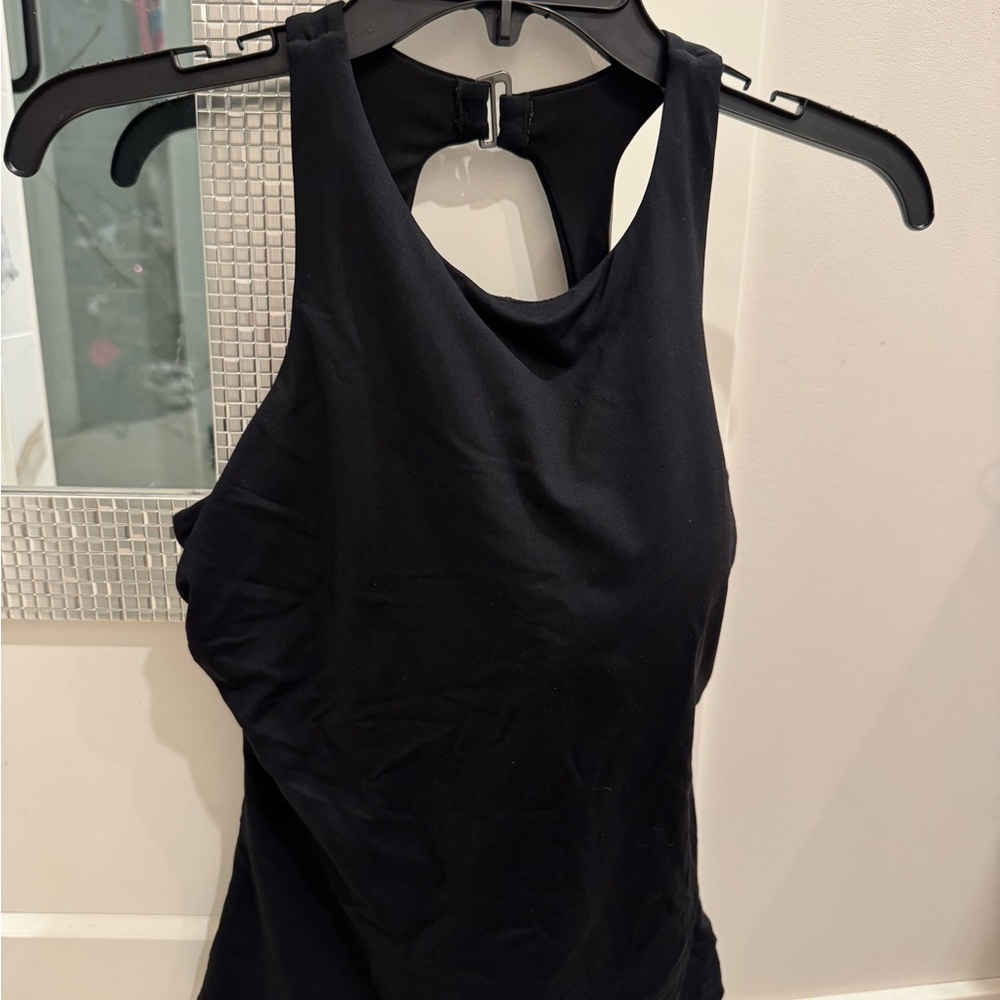 Athleta Black Swim Top